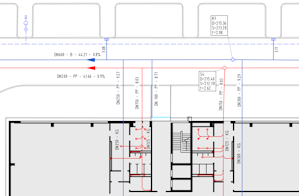 Leitungsplan (Auschnitt)